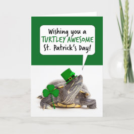 Prettige St. Patrick's Dag Voor Iedereen Schattige Feestdagen Kaart