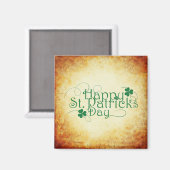 Prettige St. Patrick's Day-magneet Magneet (Voorkant / Achterkant)