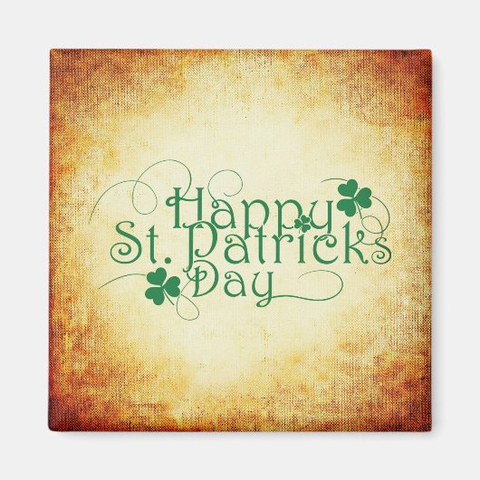 Prettige St. Patrick's Day-magneet Magneet (Voorkant)