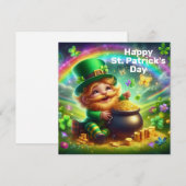 Prettige St. Patrick's Day Vakantiekaart Feestdagenkaart (Voorkant / Achterkant)
