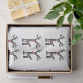 Prettige StressKerst met Rudolph Tissuepapier (Geschenk)