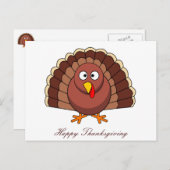 Prettige Thanksgiving ansichtkaart Feestdagenkaart (Voorkant / Achterkant)