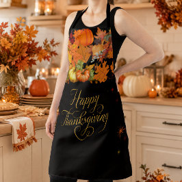 Prettige Thanksgiving Herfst Oogst Schort