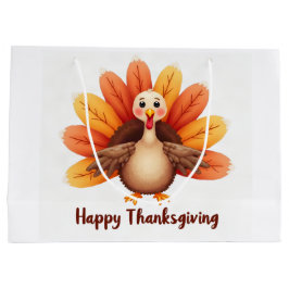 Prettige Thanksgiving-kalkoen cadeautas
