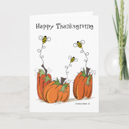 Prettige Thanksgiving Prachtige Herinneringen Kaar Kaart