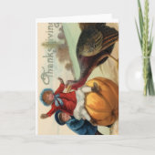 Prettige Thanksgiving wenskaart Kaart (Voorkant)