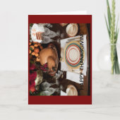 Prettige Thanksgiving wenskaart Kaart (Voorkant)