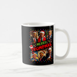 Prettige Trumpmas Kerstman Trump Kerst Pyjama Grap Koffiemok