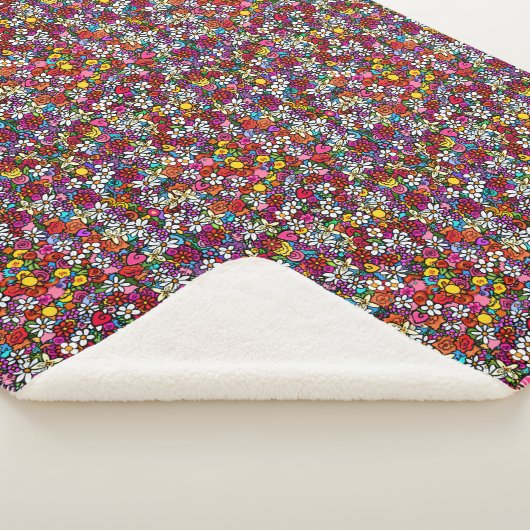 Prettige Tuin Groovy Sherpa Deken (3/4)