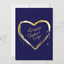 Prettige Vaderdag! Elegante Gouden Calligrafie Nav