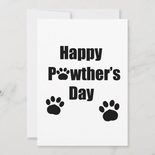 Prettige Vaderdag honden vaders dag kaart (Voorkant)