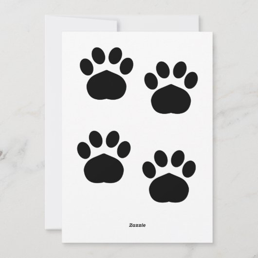 Prettige Vaderdag honden vaders dag kaart (Achterkant)