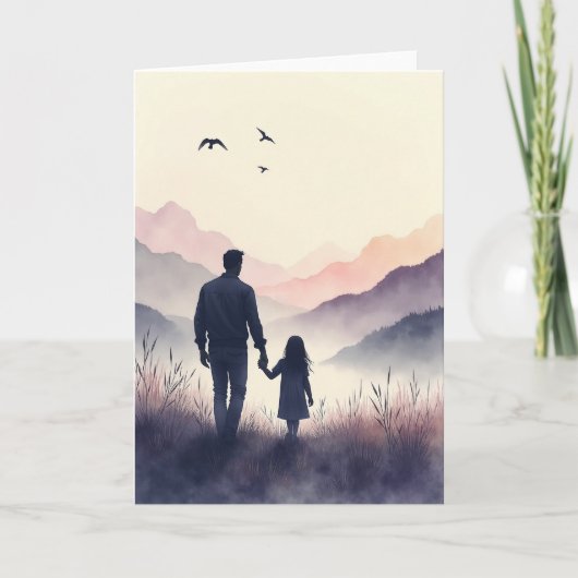 Prettige Vaderdag Vista Card Kaart (Voorkant)