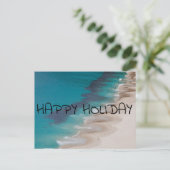 prettige vakantie feestdagenkaart (Staand voorkant)