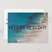 prettige vakantie feestdagenkaart (Voorkant / Achterkant)