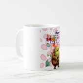 Prettige vakantie koffiemok (Voorkant links)