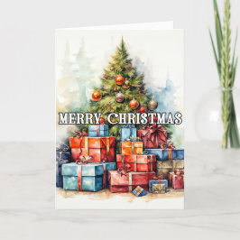 Prettige vakantie | Vrolijk kerstfeest iedereen Feestdagen Kaart