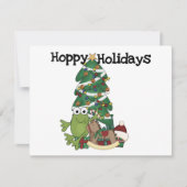 Prettige Vakanties T-shirts en Cadeaus Feestdagenkaart (Voorkant)