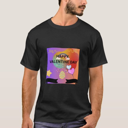 PRETTIGE VALENTIJN DAG T-SHIRT (Voorkant)