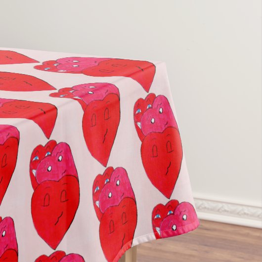 PRETTIGE VALENTIJN DAG TAFELKLEED (Voorbeeld)