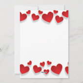 Prettige Valentijn Feestdagenkaart (Achterkant)