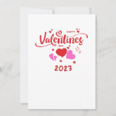 Prettige Valentijnsdag 2023 Feestdagenkaart (Voorkant)