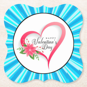 Prettige Valentijnsdag-53816 Kartonnen Onderzetters