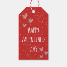 Prettige Valentijnsdag Cadeaulabel