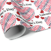 Prettige Valentijnsdag Cadeaupapier (Rol Hoek)