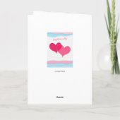 Prettige Valentijnsdag Elegante Groet Feestdagen Kaart (Achterkant)