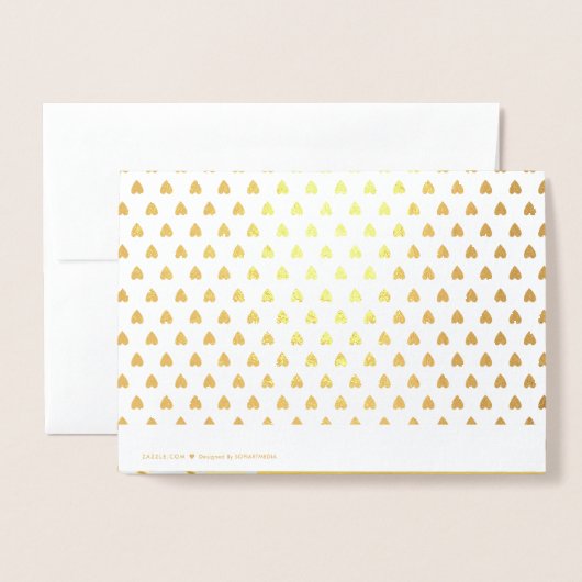 Prettige Valentijnsdag Elegante klassieker Folie Kaarten (Met envelop)