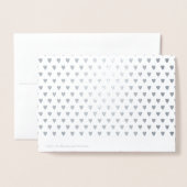 Prettige Valentijnsdag Elegante klassieker Folie Kaarten (Met envelop)