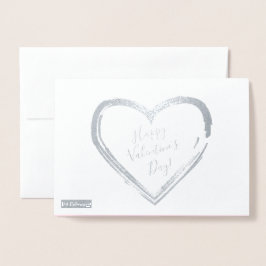 Prettige Valentijnsdag Elegante klassieker Folie Kaarten