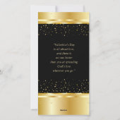 Prettige Valentijnsdag Elegante Klassieker Liefde Feestdagenkaart (Achterkant)