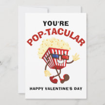 Prettige Valentijnsdag grappige Popcorn voor vrien