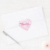 Prettige Valentijnsdag Hart van mijn Hart Ik Hou v Sticker (Envelop)