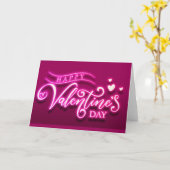 Prettige Valentijnsdag Kaart (Gele Bloem)