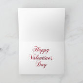 Prettige Valentijnsdag Konijn Kaart (Binnen)
