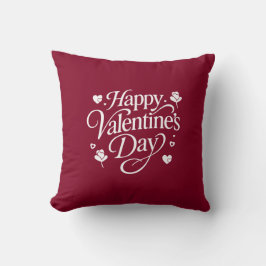 Prettige Valentijnsdag Kussen