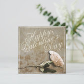Prettige Valentijnsdag met Roos (Staand voorkant)