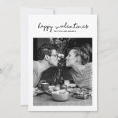 Prettige Valentijnsdag | Minimalistische Romantisc Feestdagenkaart (Voorkant)