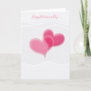 Prettige Valentijnsdag Mooie Elegante Groet Feestdagen Kaart