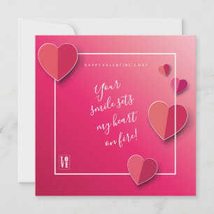 Prettige Valentijnsdag Mooie Elegante Groet Feestdagenkaart