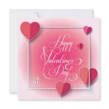Prettige Valentijnsdag Mooie Elegante Groet