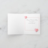 Prettige Valentijnsdag Schattige Schapen Groet Feestdagen Kaart (Binnen)