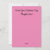 Prettige Valentijnsdag Schitterende Gradiënt Edels Feestdagenkaart (Achterkant)