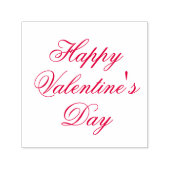 Prettige Valentijnsdag Stijlvolle Tekst Zelfinktende Stempel (Design)