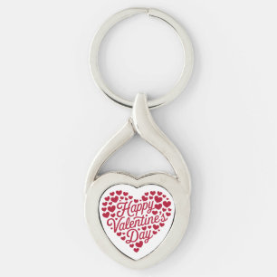 Prettige Valentijnsdag Valentijn Liefde Hart Sleutelhanger
