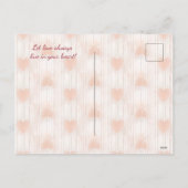 Prettige Valentijnsdag! Valentijnkaart. Feestdagenkaart (Achterkant)