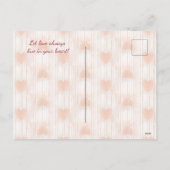 Prettige Valentijnsdag! Valentijnskaart. Feestdagenkaart (Achterkant)